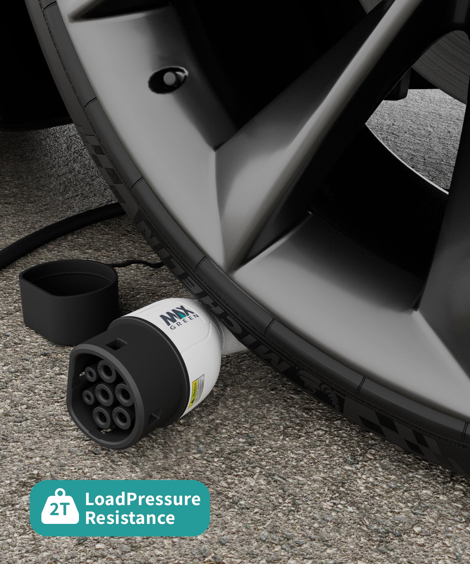 Maxgreen Type 2 to Type 2 EV charging cable is built tough for daily use, boasting exceptional durability and impact resistance.