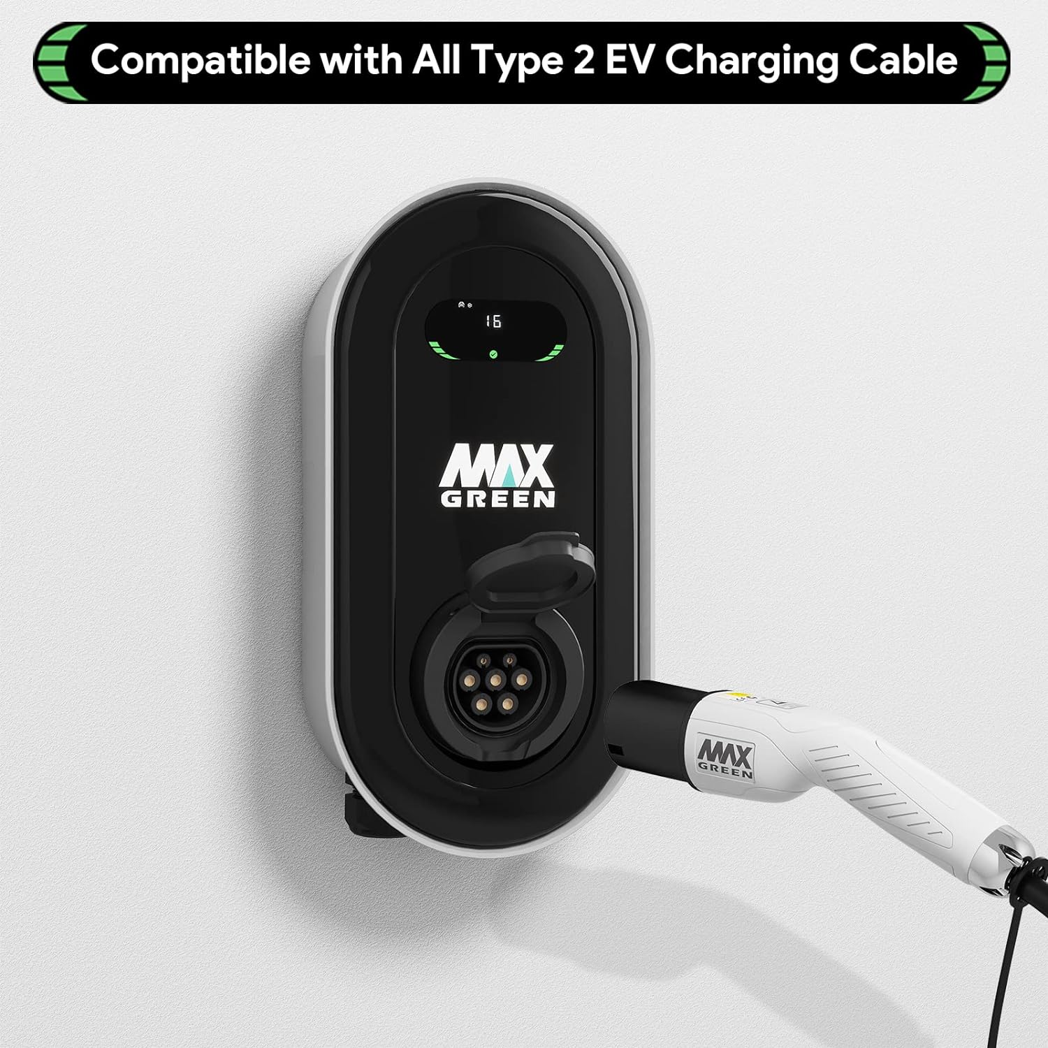 16Amp 11kw 3 Phase Wall-Mounted EV