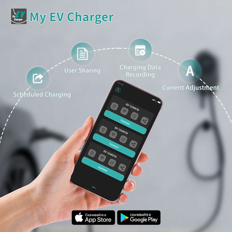 Level 2 Home EV Charger |40-48A Smart EV Charger with APP control